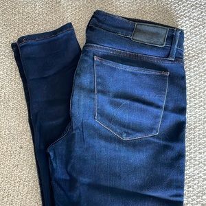JOE’S Flawless Skinny Mid Rise Dark Wash